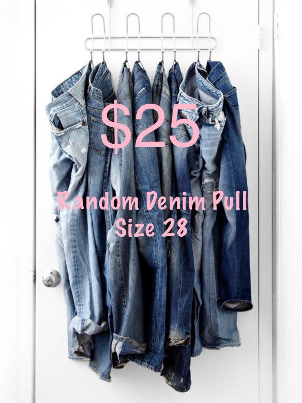 Random Denim Jeans - Size 28